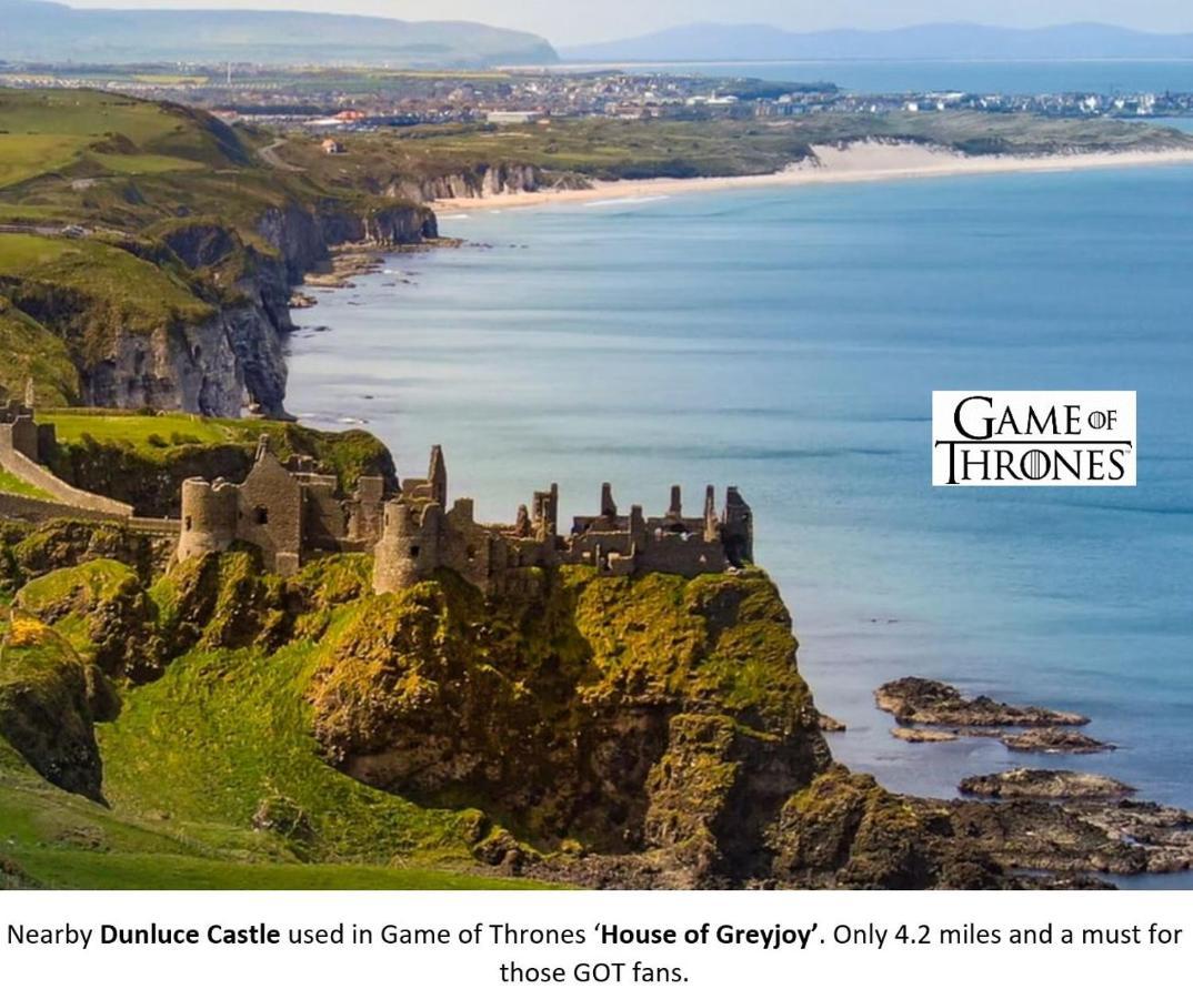 Apt3, No 2 Antrim Gardens, Portrush With Seaview Ngoại thất bức ảnh