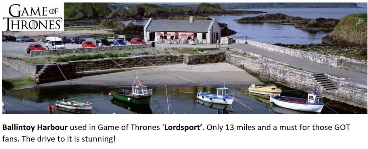 Apt3, No 2 Antrim Gardens, Portrush With Seaview Ngoại thất bức ảnh