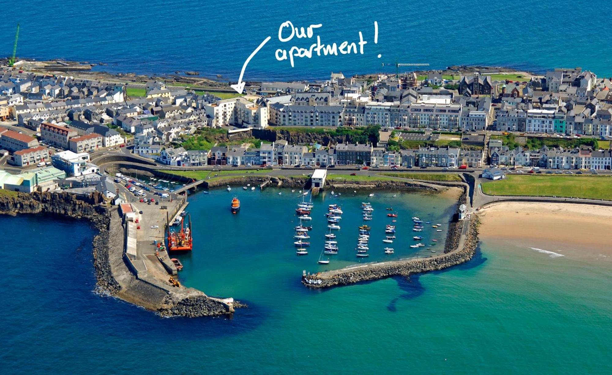 Apt3, No 2 Antrim Gardens, Portrush With Seaview Ngoại thất bức ảnh